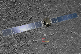 Rosettas Landeplatz